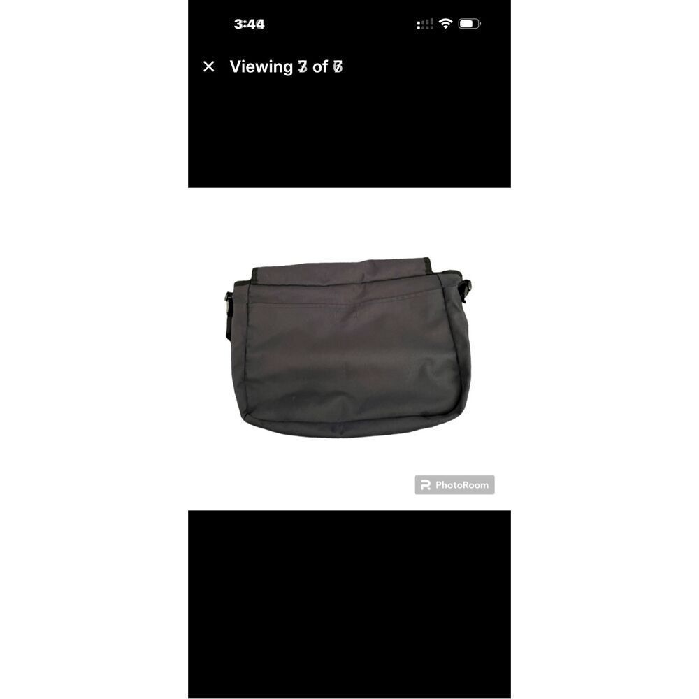 Aeropostale Expandable Messenger Bag Laptop Crossbody Book Bag Navy Blue Work Sc - Picture 7 of 7